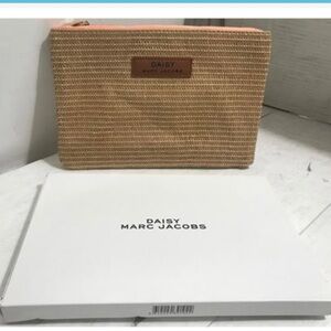 Marc Jacobs  Makeup Pouch 10" x 6.75" bag only no box​
